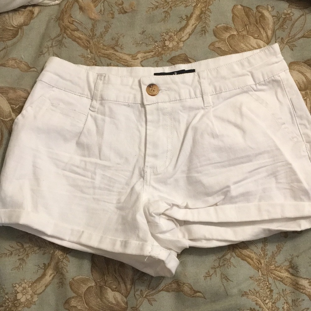 White shorts